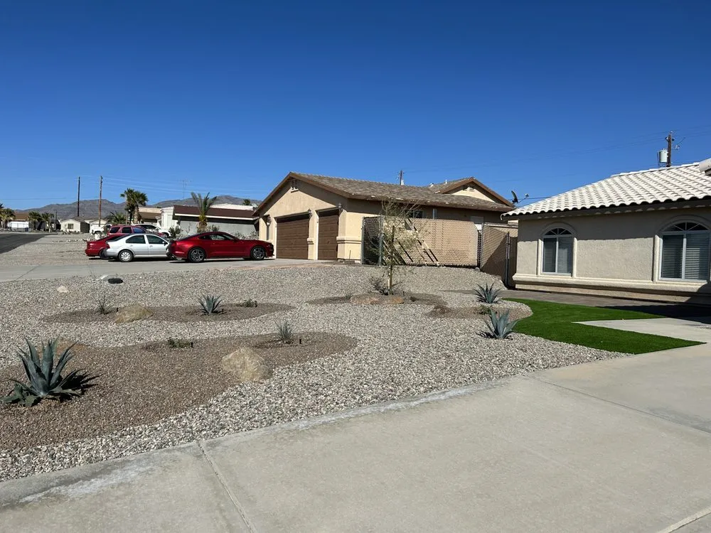 Reliable yard cleanup service for year-round maintenance across Lake Havasu City, AZ - Vibrant Landscaping