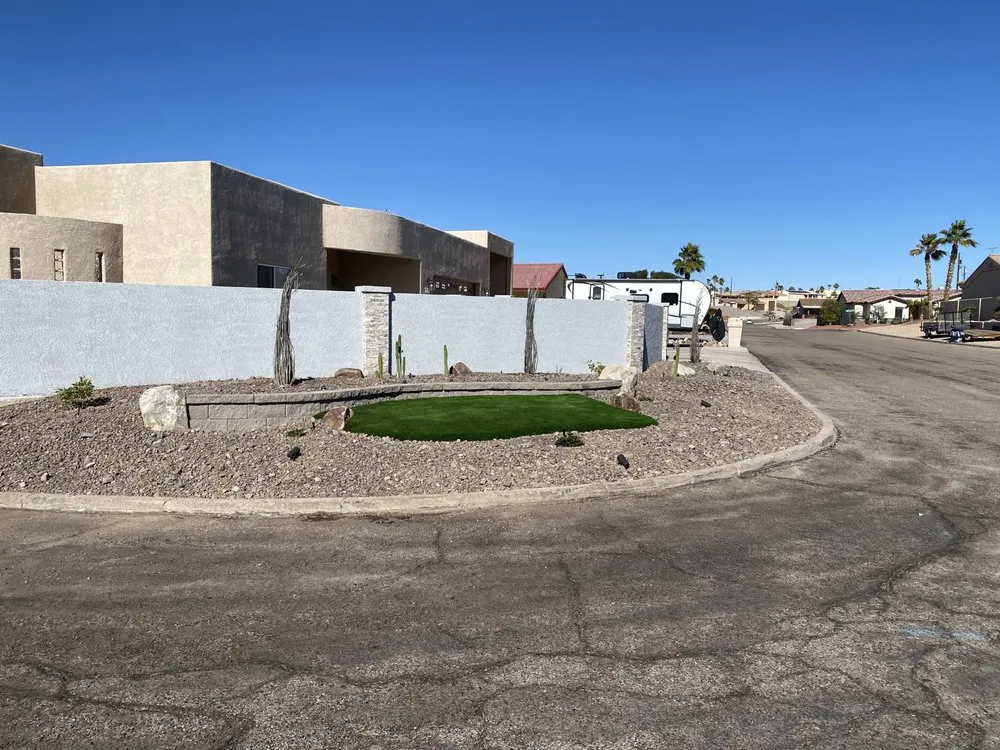 Affordable landscape installation for homes across Lake Havasu City, AZ - Vibrant Landscaping