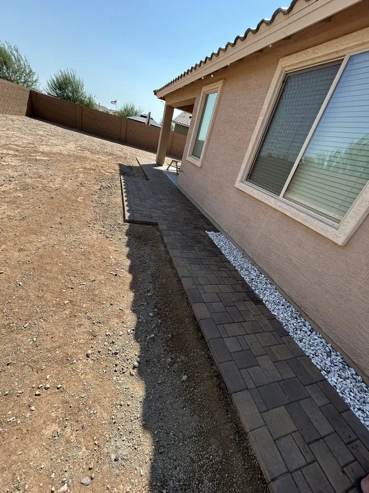 Professional landscape design for outdoor upgrades in El Mirage, AZ by Vibrant Vistas Landscaping and Hardscape