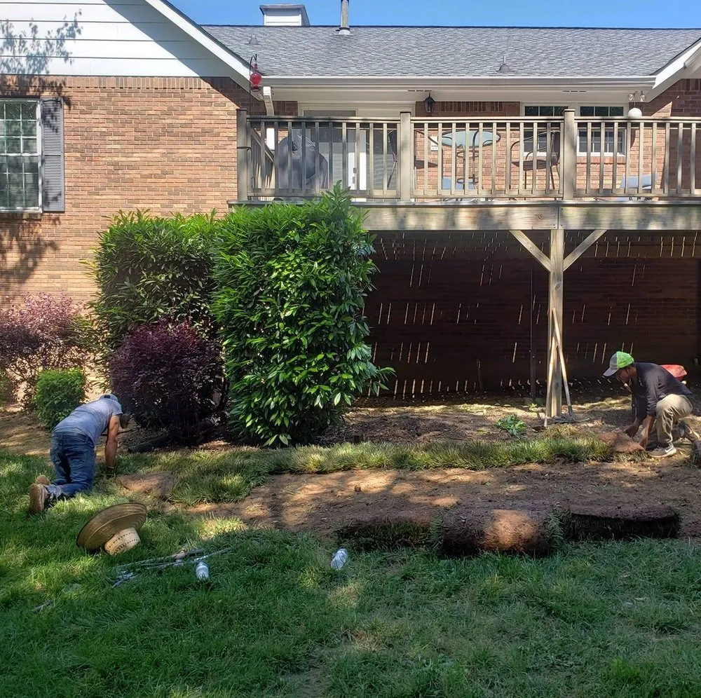 Professional outdoor landscaping for residential properties across Chattanooga, TN - Vicente Landscaping