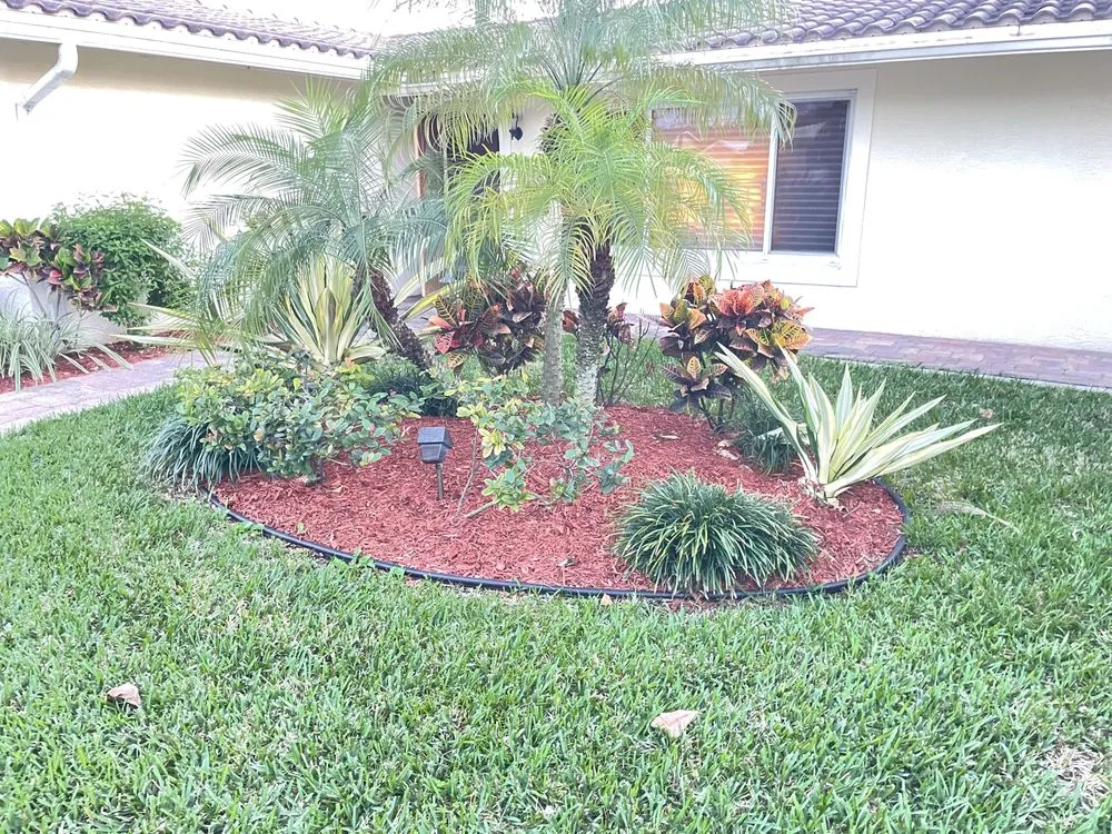 Custom outdoor landscaping in Oakland Park, FL - Vicente Tree Services