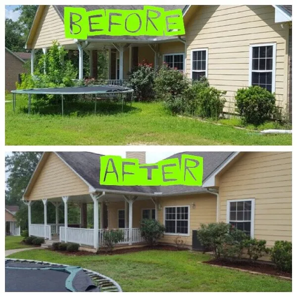 Custom garden landscaping for beautiful yards across Livingston, TX - Vickery Lawn Service & Stump Grinding