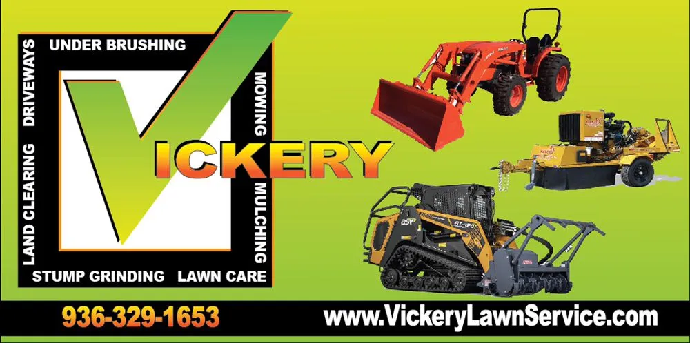 Top-rated yard cleanup service in Livingston, TX by Vickery Lawn Service & Stump Grinding