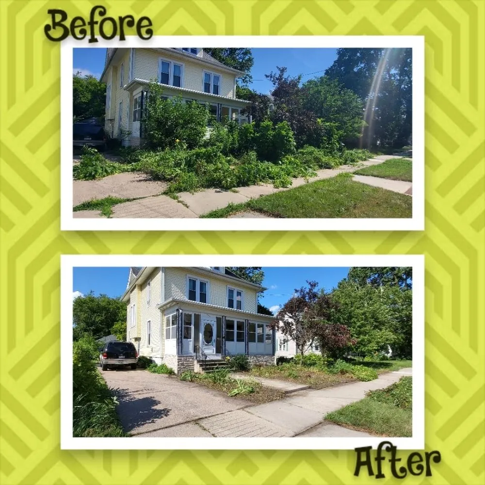 Affordable garden landscaping in Oshkosh, WI by Vick's Four Seasons Lawncare