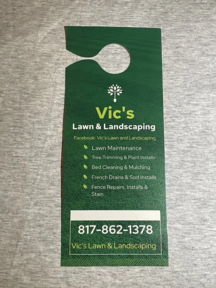 Local residential landscaping experts serving Fort Worth, TX - Vic’s Lawn & Landscaping