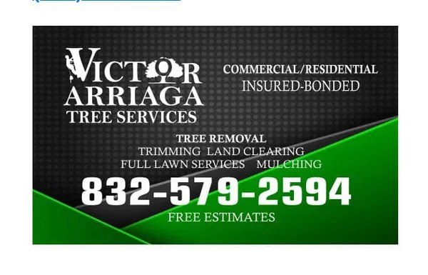 Victor Arriaga Tree Service Logo
