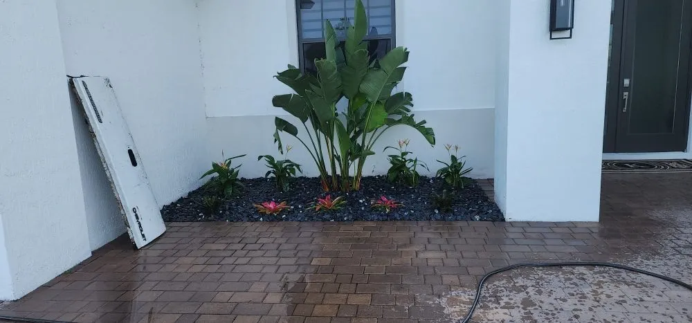 Expert landscape installation in Hollywood, FL by Victor Landscaping Services