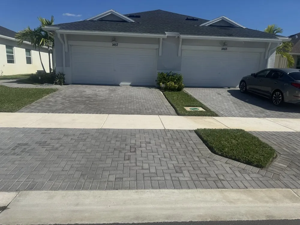Top-rated landscape design with custom design in Port St. Lucie, FL by Victor Lawn Care