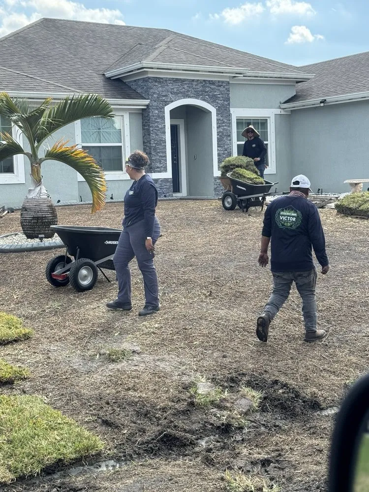 Expert outdoor landscaping experts serving Port St. Lucie, FL - Victor Lawn Care