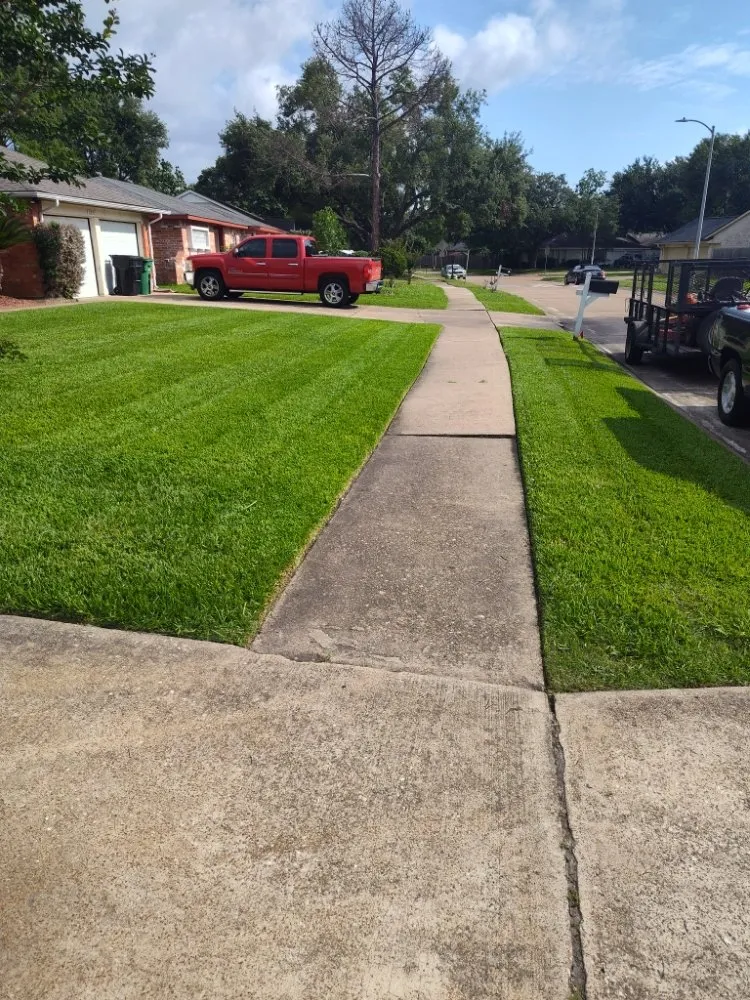 Trusted yard cleanup service for homes in Houston, TX by Victor Lawn Services