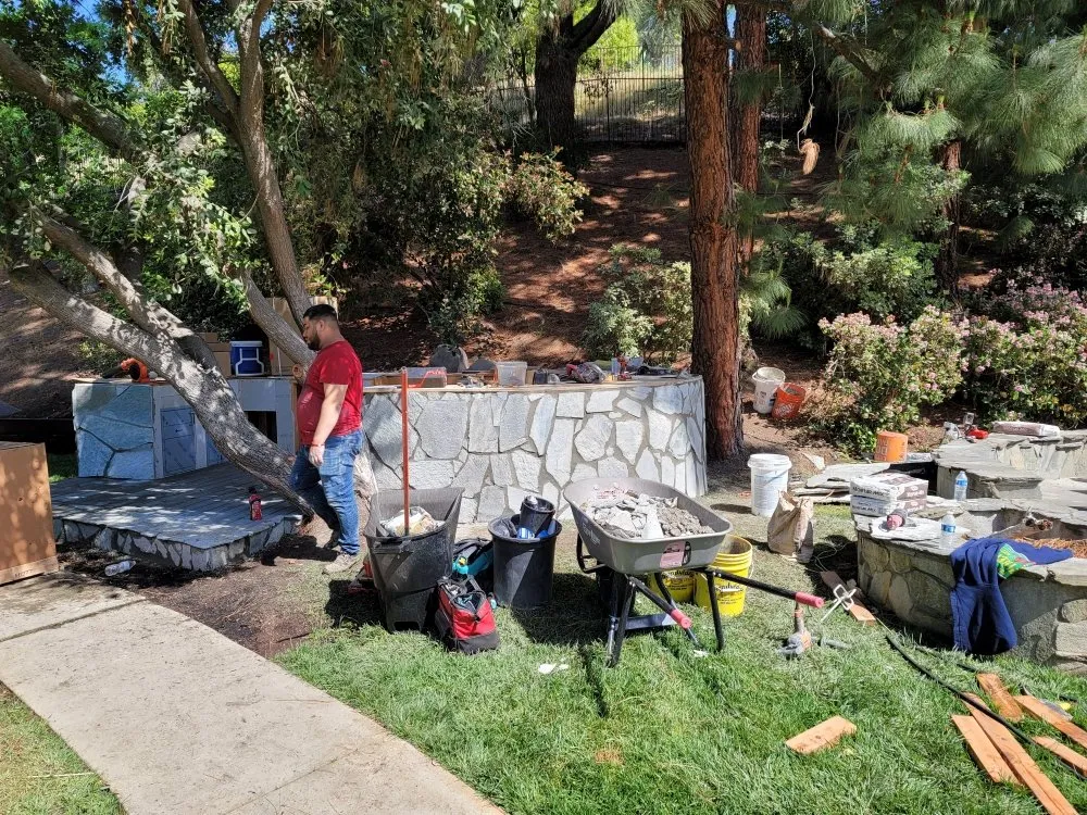 Custom residential landscaping for year-round maintenance in Lake Elsinore, CA by Victorias Landscaping and Trees Service