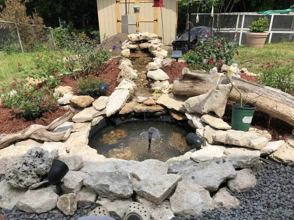 Professional landscape design for residential properties across San Antonio, TX - Victorious in Vines Landscaping & Tree Service