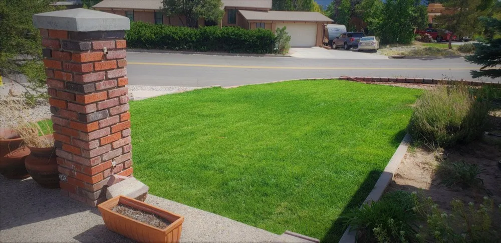 Affordable lawn care service in Los Alamos, NM by Victors Lawns
