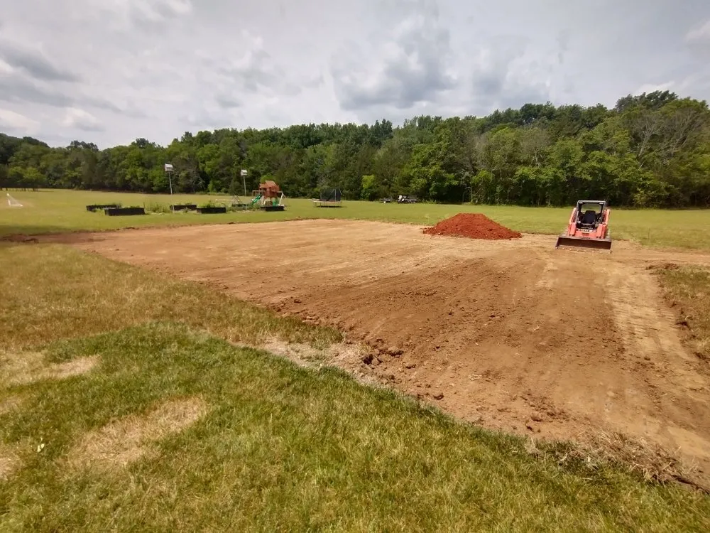 Local landscape installation in Woodbury, TN - Victory Dirt Works