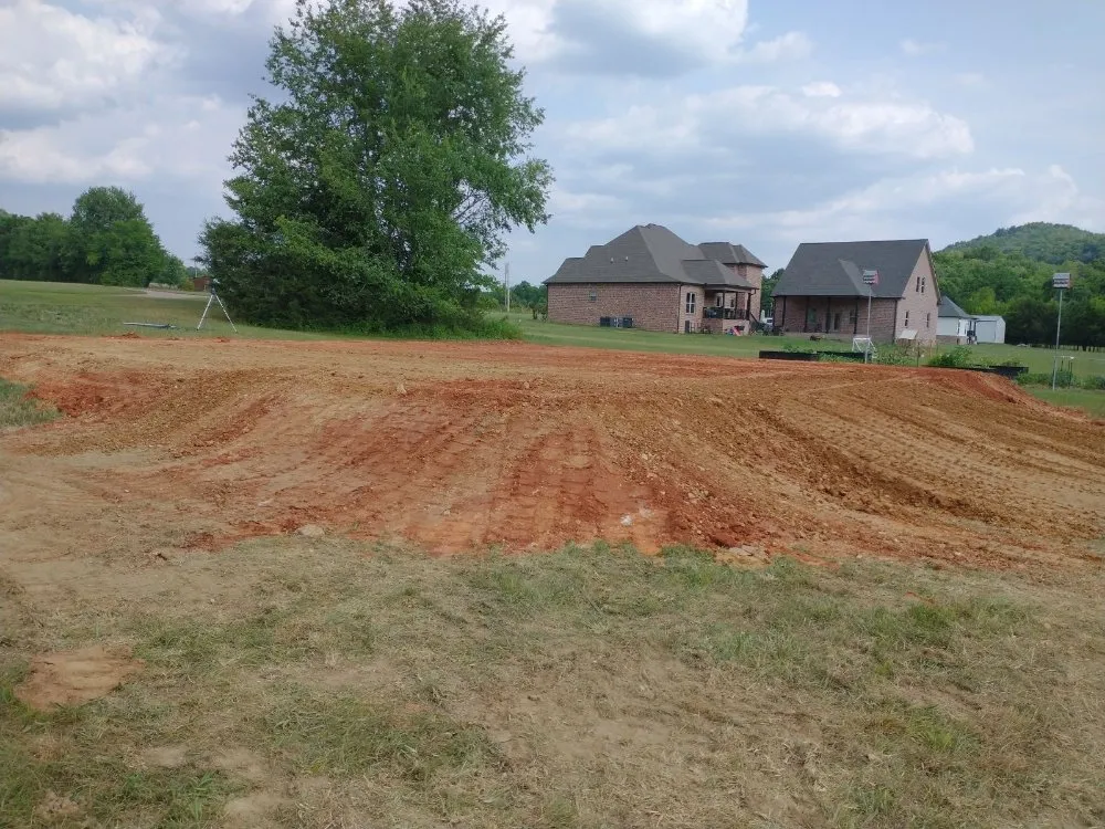 Professional landscape installation in Woodbury, TN by Victory Dirt Works