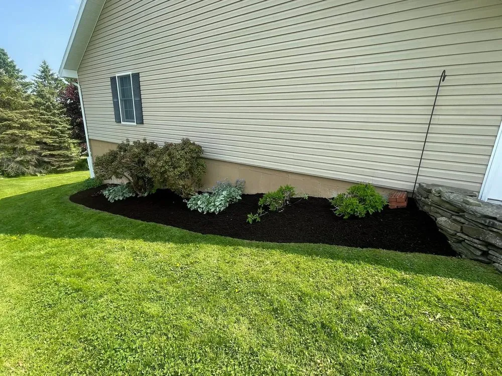 Affordable garden landscaping in Montrose, PA by Victory Lawn Service