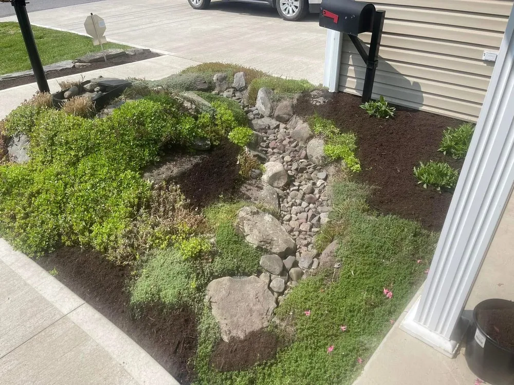 Affordable landscape design in Montrose, PA by Victory Lawn Service