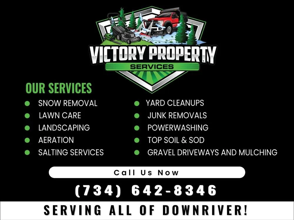 Local lawn mowing service in Romulus, MI by Victory Property Services