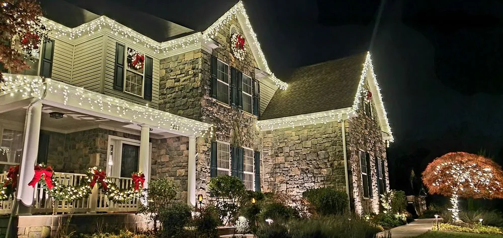 Local outdoor landscaping with custom design in Reston, VA by Victory Scapes