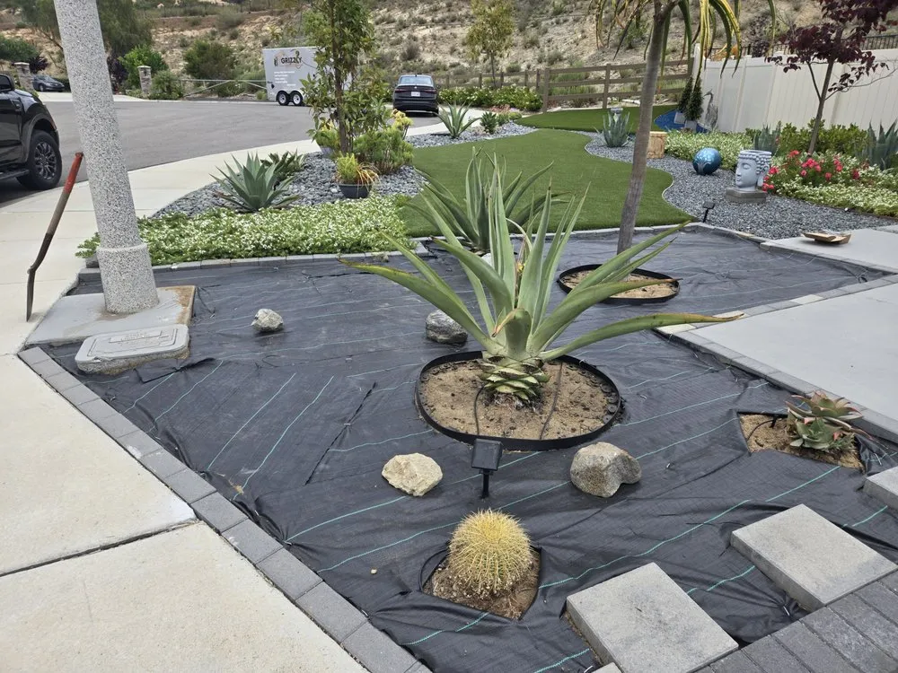 Top-rated outdoor landscaping in Fallbrook, CA by Vidal Landscaping