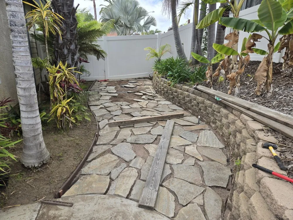 Custom outdoor landscaping near you in Fallbrook, CA by Vidal Landscaping