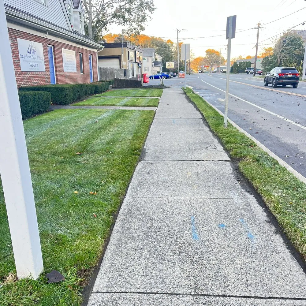 Professional landscape installation in Centereach, NY by Vidal’s Irrigation & Landscaping