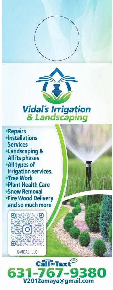 Custom landscape installation experts serving Centereach, NY - Vidal’s Irrigation & Landscaping