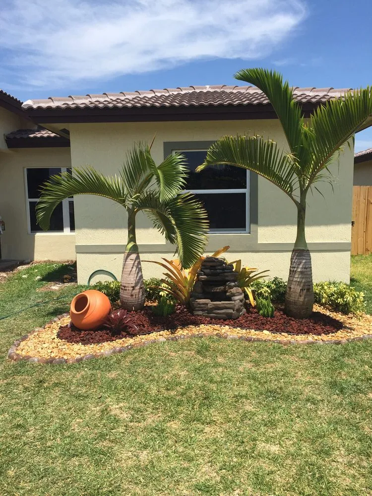 Trusted outdoor landscaping for residential properties in Homestead, FL by Vidal's Lawn Service