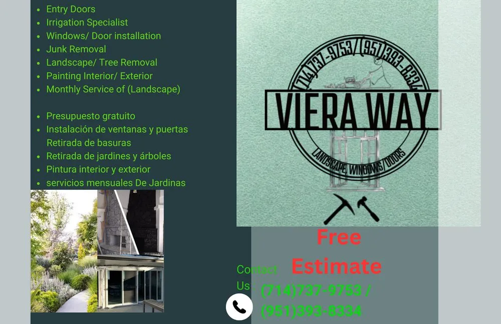 Affordable residential landscaping in San Jacinto, CA by Viera Way