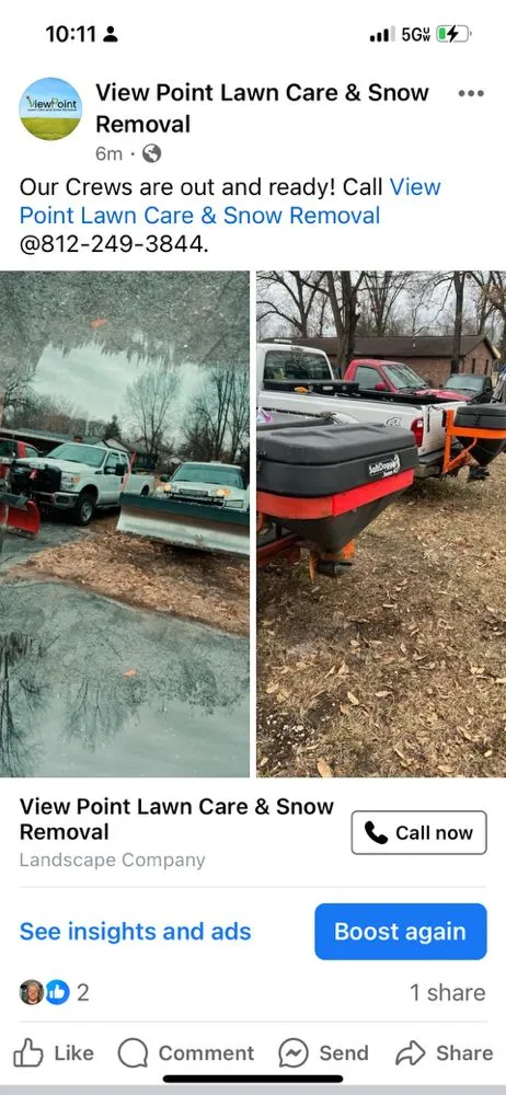 Custom garden landscaping in Terre Haute, IN - View Point Lawn Care & Snow Removal