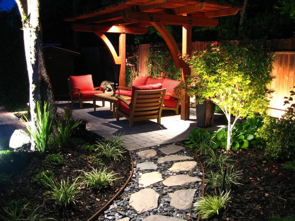 Expert landscaping services in Sacramento, CA by Viewpoint Lighting