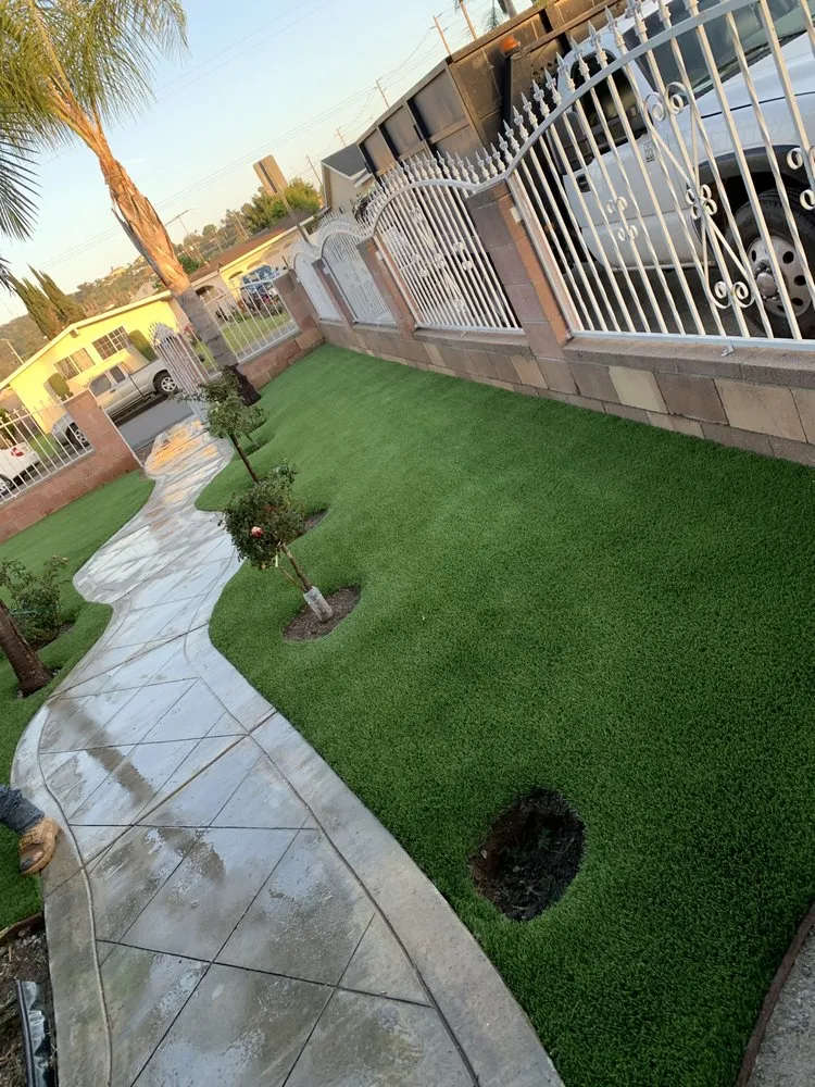 Professional yard maintenance with custom design across Hesperia, CA - Vieyra Landscape