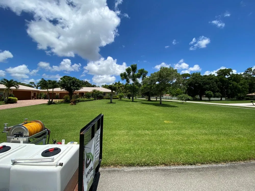 Local landscape installation with custom design across Boca Raton, FL - Vigilant Lawn + Pest