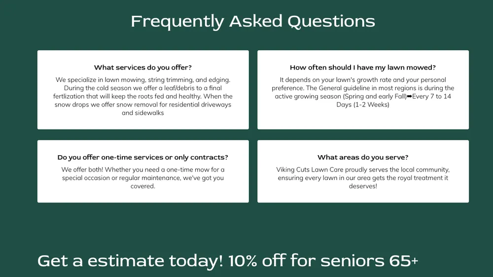 Professional landscaping services for homes in Holt, MI by Viking Cuts Lawn Care