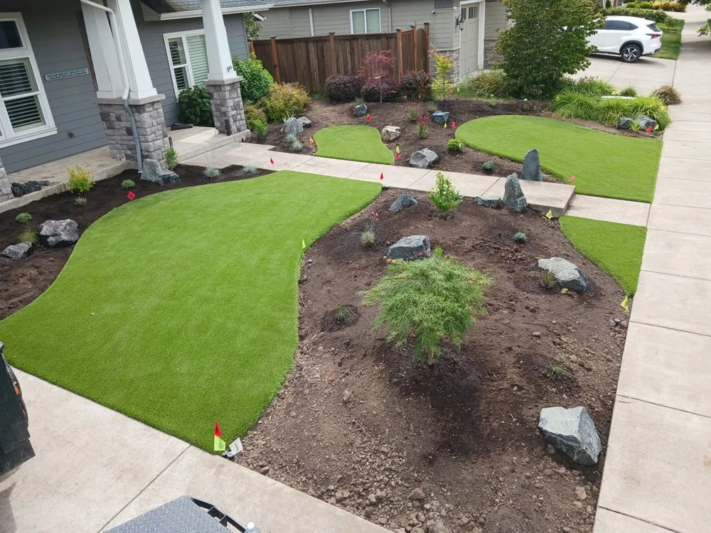 Local landscape design in Springfield, OR by Viking Design