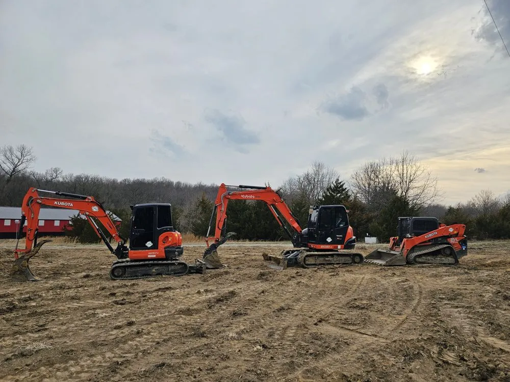 Professional landscape installation in Gallatin, MO by Viking Dirtworks and Landscaping