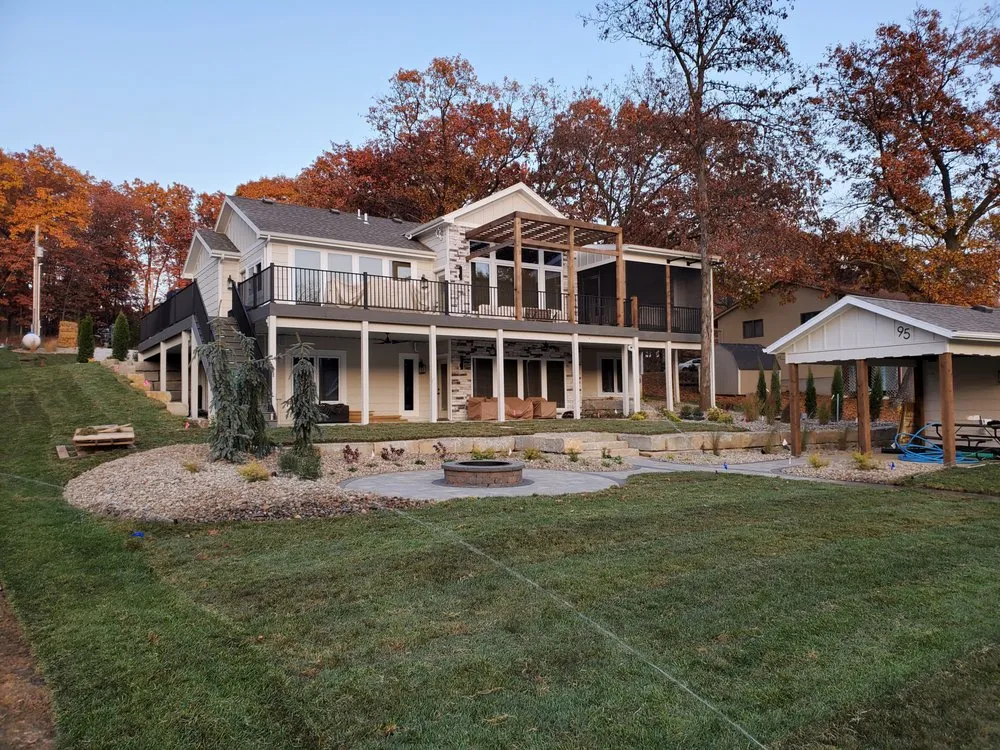 Affordable landscape design for residential properties in Gallatin, MO by Viking Dirtworks and Landscaping