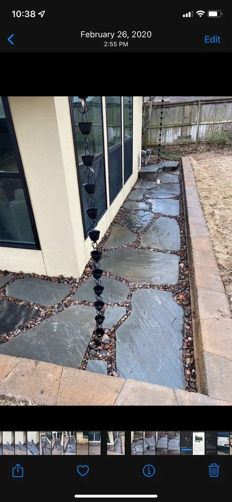 Top-rated outdoor landscaping for homes in Tulsa, OK by Viking Landscape