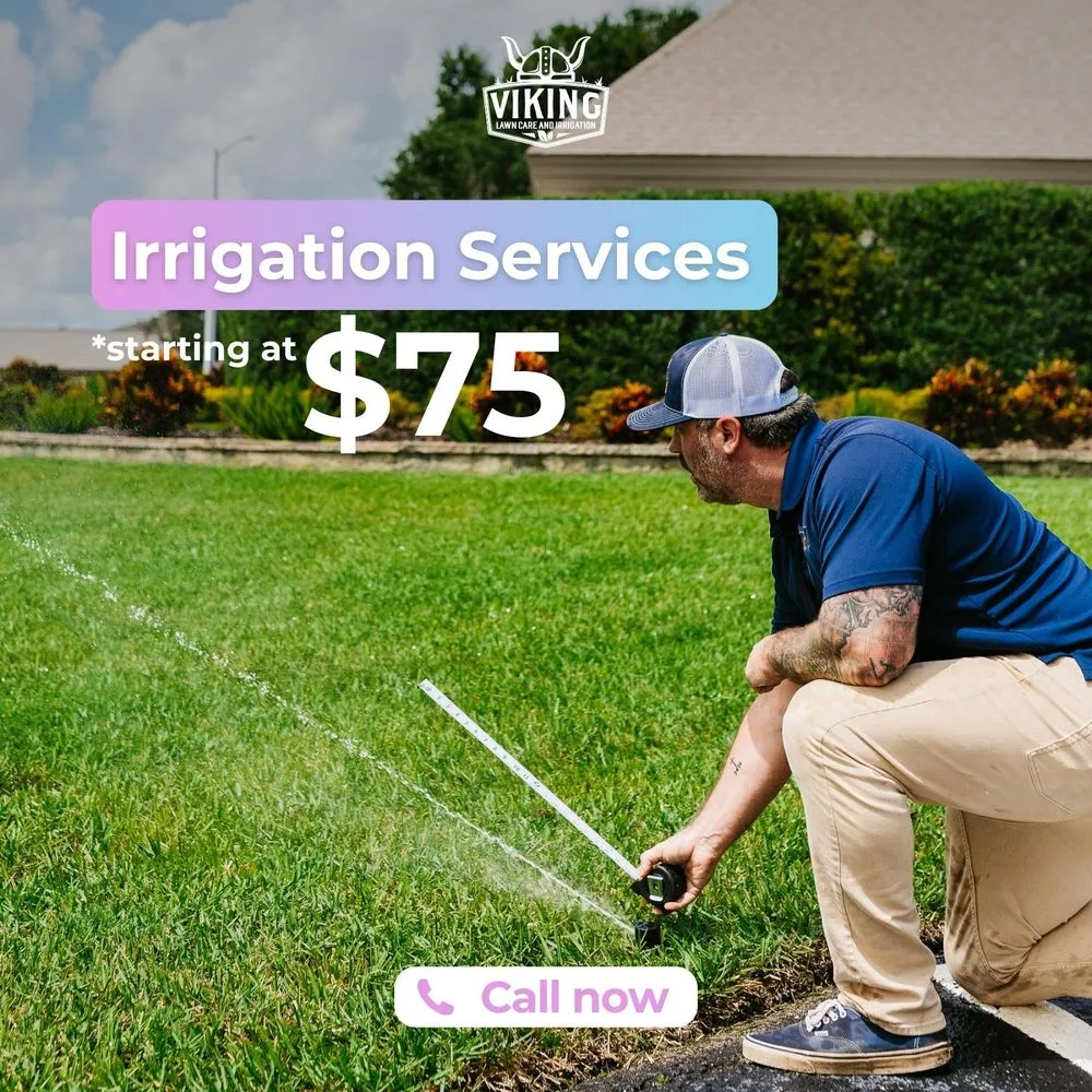 Custom lawn mowing service near you across Winter Haven, FL - Viking Lawn Care and Irrigation