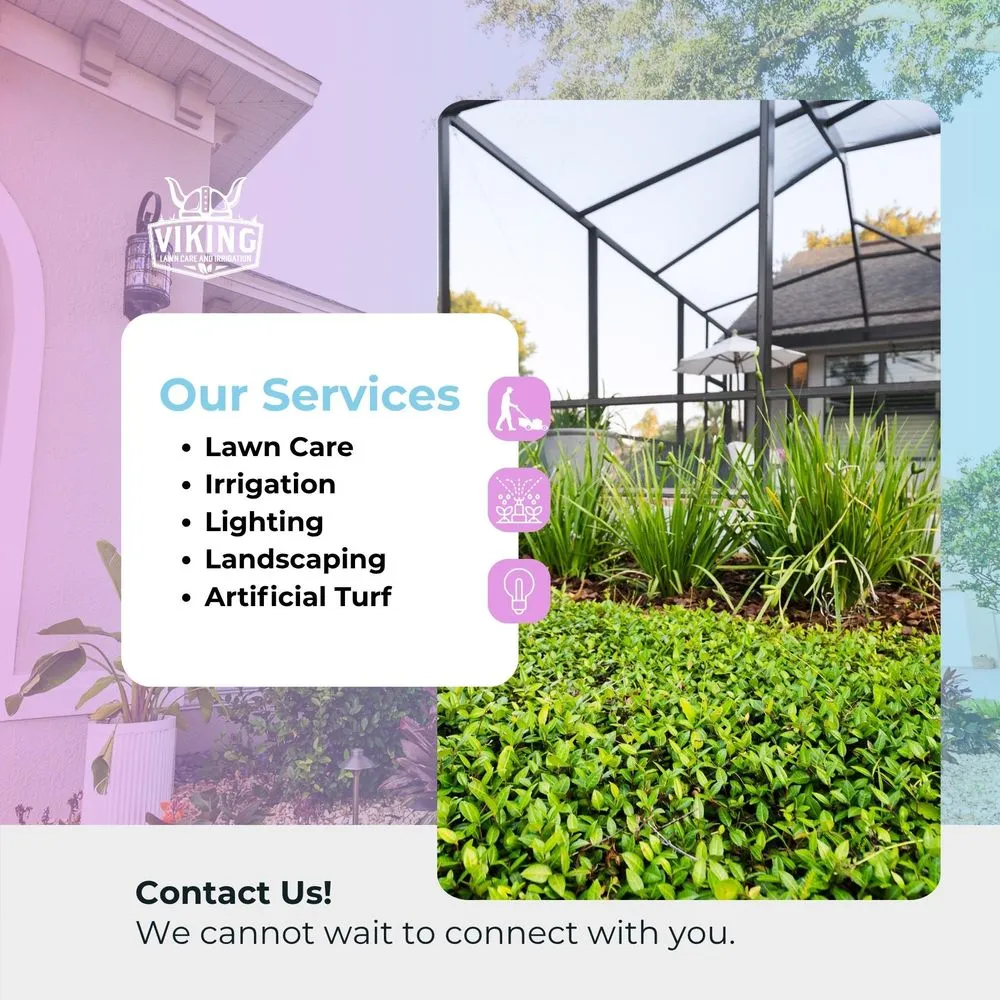 Expert landscape installation in Winter Haven, FL by Viking Lawn Care and Irrigation