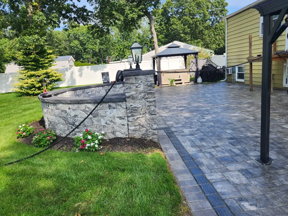 Top-rated yard maintenance in Medford, NY by Viking Masonry & Landscaping