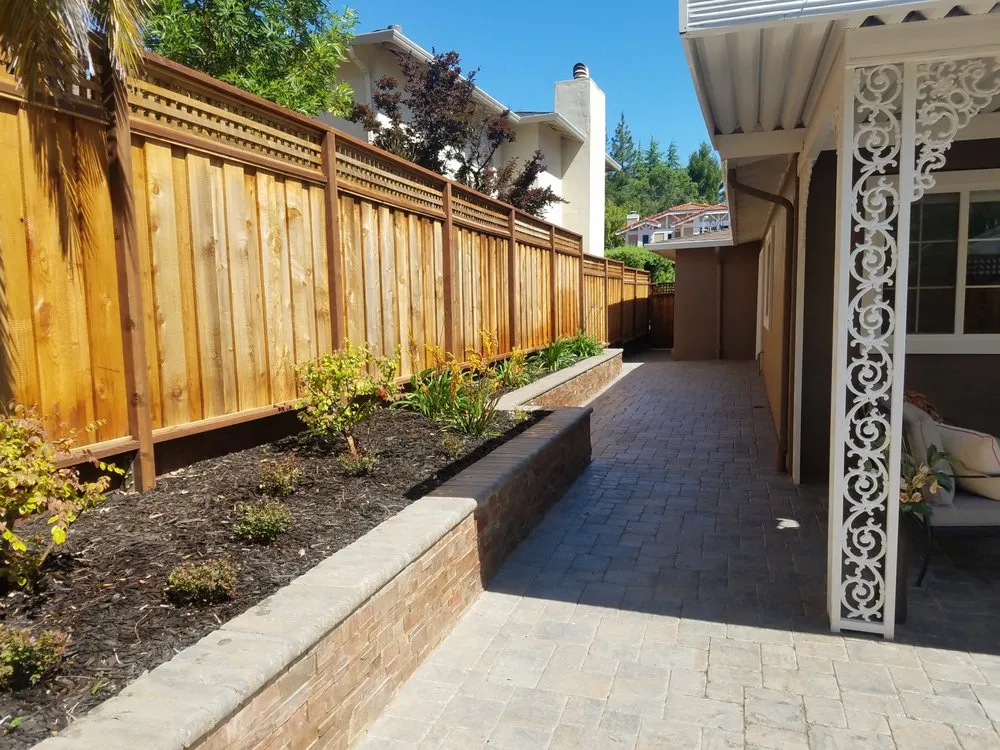 Custom landscape installation in Millbrae, CA by Vilchez Landscaping