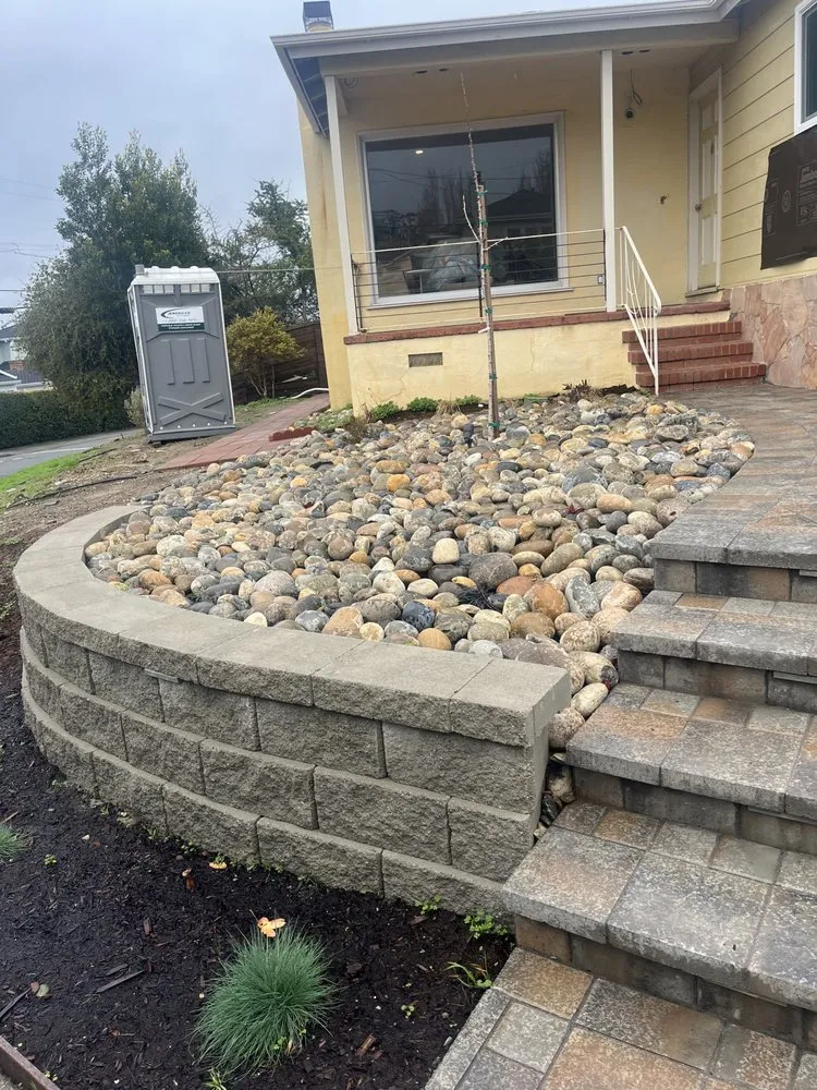 Local outdoor landscaping in Millbrae, CA by Vilchez Landscaping