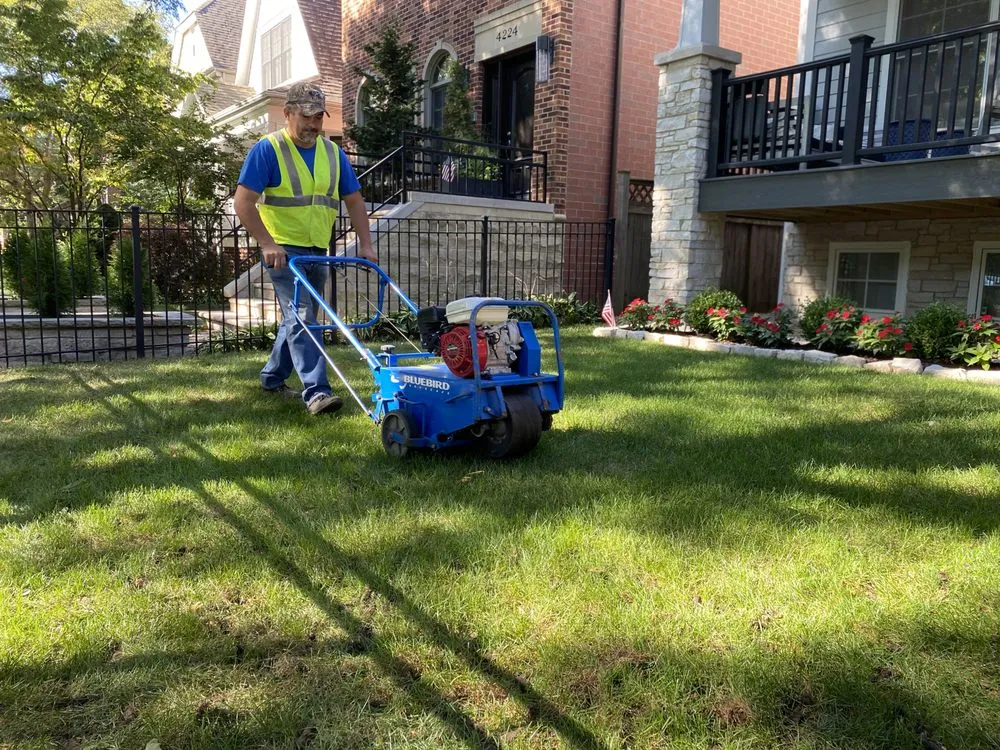 Professional yard cleanup service in Chicago, IL by Villa Property Maintenance