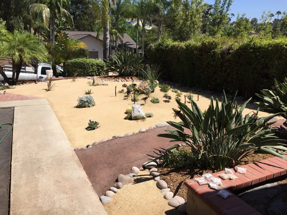 Local landscape installation in Escondido, CA - Villa Verde Landscaping