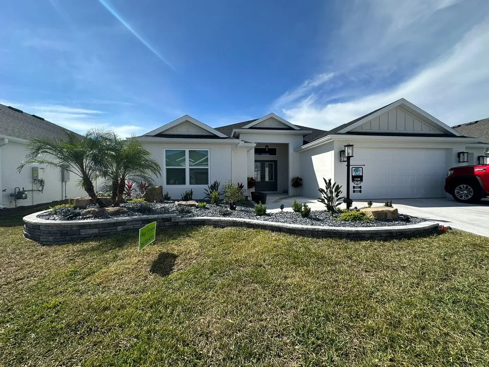 Trusted outdoor landscaping with custom design across Lady Lake, FL - Village Palms Landscaping