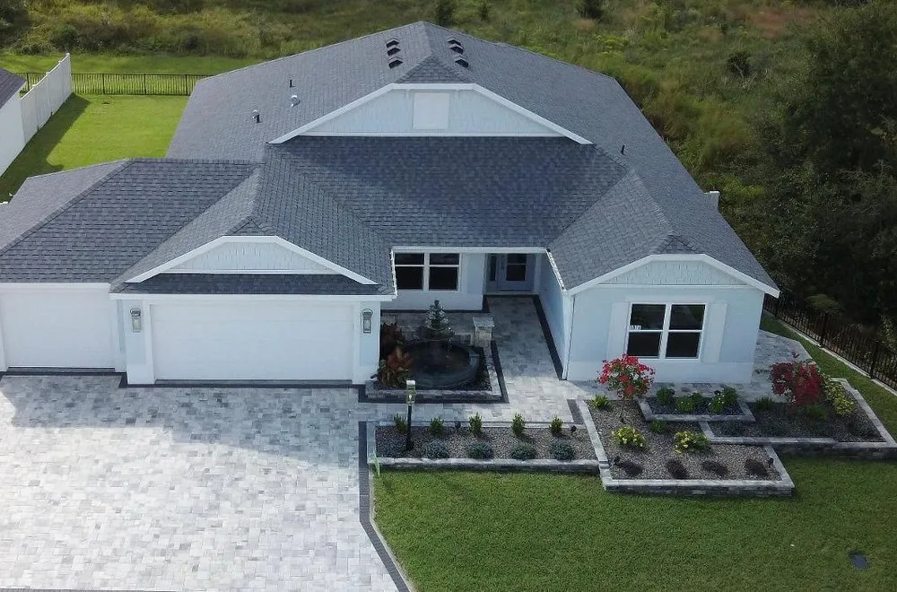 Professional landscape installation for homes across Lady Lake, FL - Village Palms Landscaping