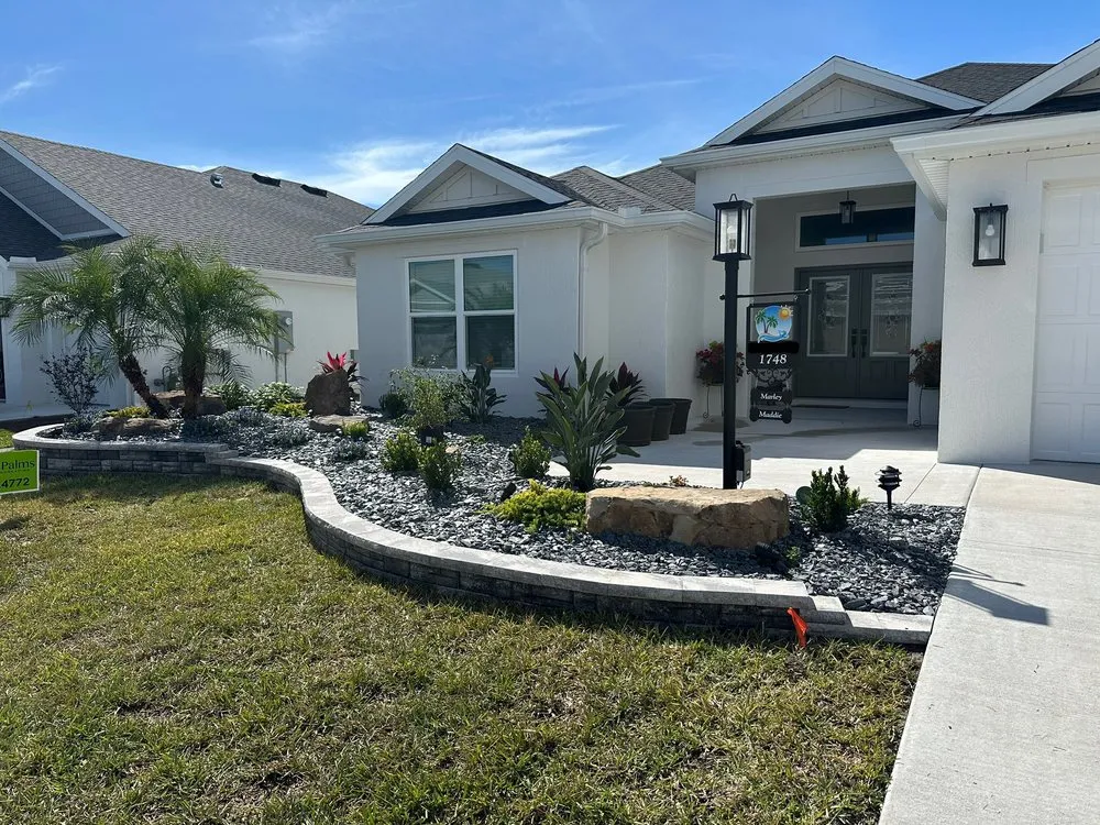 Top-rated outdoor landscaping in Lady Lake, FL by Village Palms Landscaping