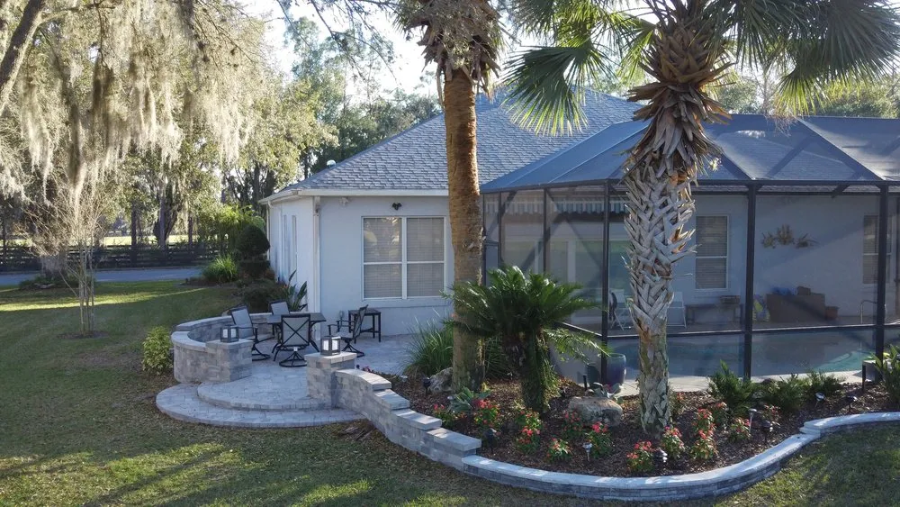 Affordable residential landscaping in Lady Lake, FL by Village Palms Landscaping