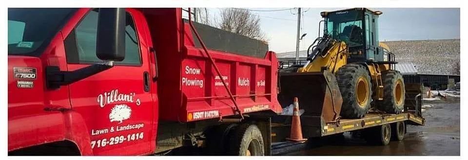 Custom outdoor landscaping in Niagara Falls, NY by Villani's Lawn & Landscape